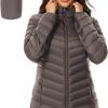 ANOTHER CHOICE Another Choice Women Puffer Jacket Hooded Warm Lightweight Packable Quilted Puffer Coat Outwear | Coats, Jackets & Vests