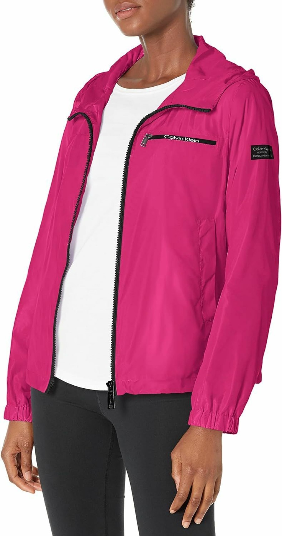 Calvin Klein Calvin Klein Women'S Lightweight Water Resistant Everyday Windbreaker | Coats, Jackets & Vests