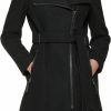 Calvin Klein Calvin Klein Women'S Angled Twill Fabric Wing Collar Coat | Coats, Jackets & Vests