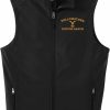 PARAMOUNT NETWORK Paramount Network Yellowstone Dutton Ranch Logo Core Soft Shell Vest (X-Large) Officially Licensed | Coats, Jackets & Vests