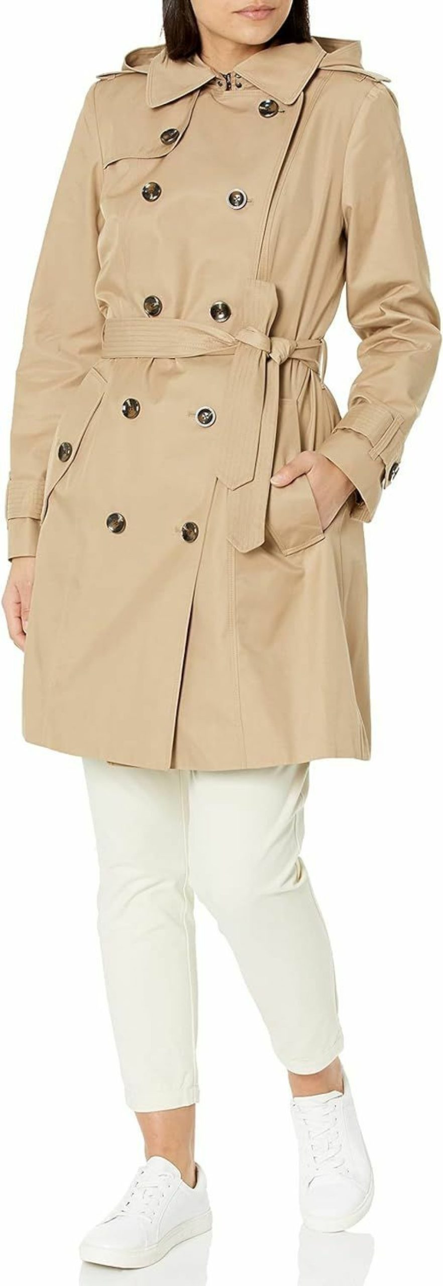 LONDON FOG London Fog Women'S Double Breasted Trenchcoat | Coats, Jackets & Vests