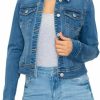 Wax Jeans Wax Women'S Basic Button Down Denim Jean Jacket | Coats, Jackets & Vests