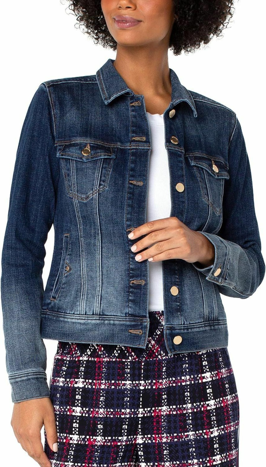 Liverpool Liverpool Women'S Classic Jean Jacket | Coats, Jackets & Vests