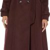 Cole Haan Cole Haan Women'S Flared Trench Slick Wool Coat | Coats, Jackets & Vests