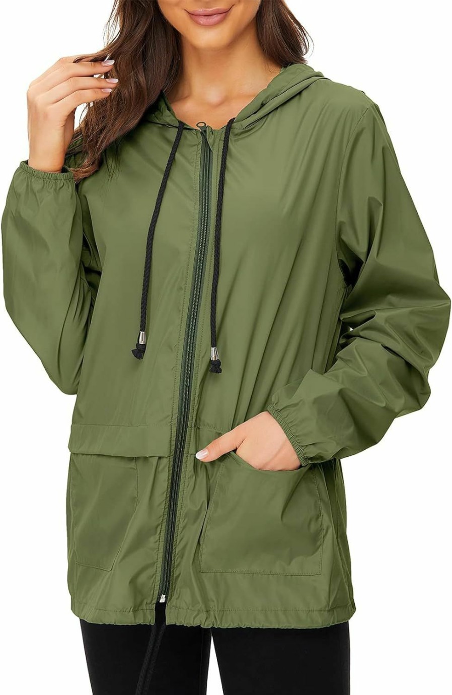 Century Star Century Star Lightweight Rain Jackets For Women Waterproof Raincoat With Hood Windbreaker Jacket Women Packable Rain Coats | Coats, Jackets & Vests