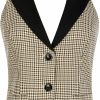 Belle Poque Belle Poque Women'S Waistcoat Vest Vintage Halter Lapel Button Down Suit Vest With Pockets | Coats, Jackets & Vests