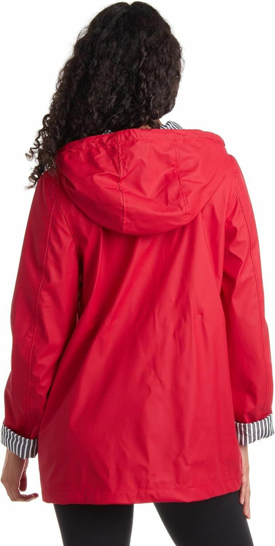 URBAN REPUBLIC Urban Republic Woman'S Raincoat Water Resistant Slicker Shell Windbreaker Rain Jacket (S-3Xl) | Coats, Jackets & Vests