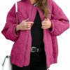 EVALESS Evaless Zip Up Jackets For Women Fashion 2023 Winter Coat For Women Business Casual Diamond Quilted Lightweight Jackets | Coats, Jackets & Vests