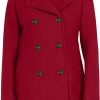 Nautica Nautica Women'S 3/4 Hooded Peacoat Outerwear | Coats, Jackets & Vests