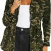 VisiChenup Visichenup Camouflage Jacket For Women Lightweight Casual Camo Coat Long Sleeves With Pockets Zipper | Coats, Jackets & Vests