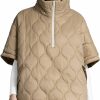 magifairy Women'S Oversized Quilted Jackets Half Sleeve Stand Collar Pullover Lightweight Puffer Jackets Padded Winter Coat | Coats, Jackets & Vests