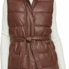 Levi's Levi'S Women'S Plus Size Vegan Leather Puffer Vest | Coats, Jackets & Vests