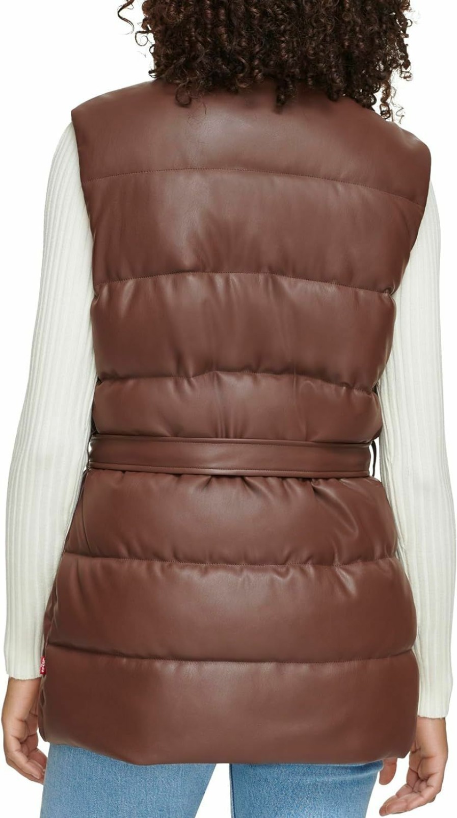 Levi's Levi'S Women'S Plus Size Vegan Leather Puffer Vest | Coats, Jackets & Vests