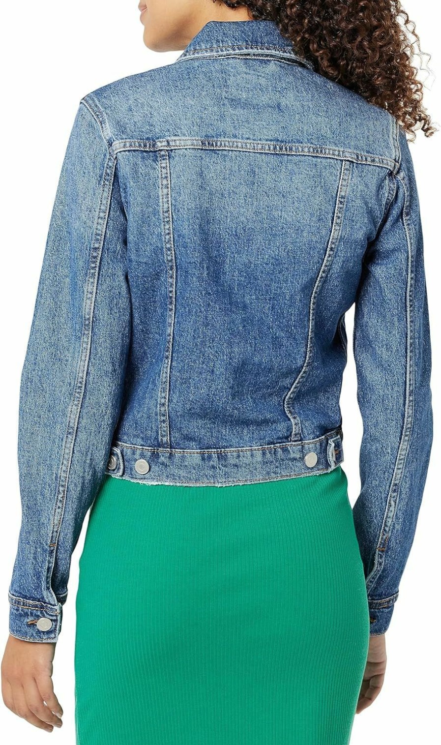 The Drop The Drop Women'S Jai Cropped Denim Jacket | Coats, Jackets & Vests