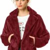 Allegra K Allegra K Women'S Winter Cropped Faux Fur Bolero Jacket Notch Lapel Collar Dropped Loose Faux Fur Coat | Coats, Jackets & Vests