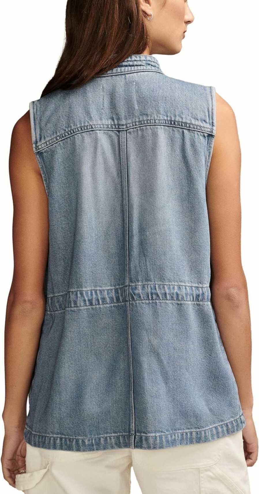 Lucky Brand Lucky Brand Women'S Denim Utility Vest | Coats, Jackets & Vests