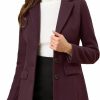 Allegra K Allegra K Women'S Notched Lapel Single Breasted Outwear Winter Coat | Coats, Jackets & Vests