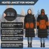 Windpost Heated Jackets For Women,Heated Jacket 8 Heating Zones,Long Winter Coats For Women | Coats, Jackets & Vests