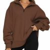 Trendy Queen Trendy Queen Womens Oversized Sweatshirts Hoodies Half Zip Pullover Fall Fashion Outfits 2024 Y2K Clothes | Coats, Jackets & Vests