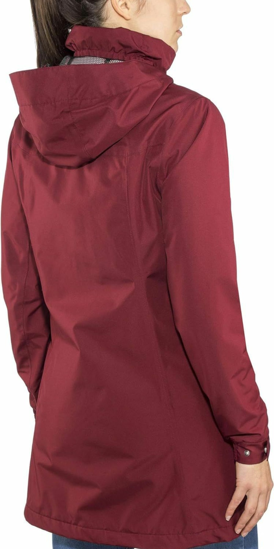 Helly-Hansen Helly-Hansen Womens Aden Insulated Waterproof Windproof Breathable Long Length Packable Hood Rain Coat Jacket | Coats, Jackets & Vests