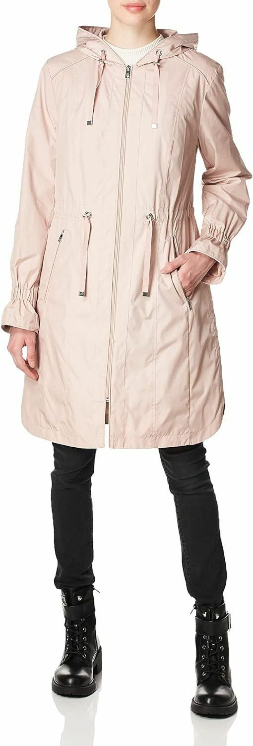 Cole Haan Cole Haan Women'S Hooded Anorack Rain Coat | Coats, Jackets & Vests