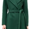 Aprsfn Aprsfn Women'S Elegant Solid Color Mid-Length Thicken Warm Wool Blend Coat | Coats, Jackets & Vests