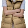 Gihuo Gihuo Women'S Long Puffer Vest Winter Quilted Hooded Sleeveless Zip Up Long Jacket Vest Gilet | Coats, Jackets & Vests