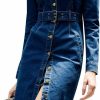 Tanming Tanming Women'S Casual Distressed Lapel Ripped Denim Jean Long Dress Jacket Coat | Coats, Jackets & Vests