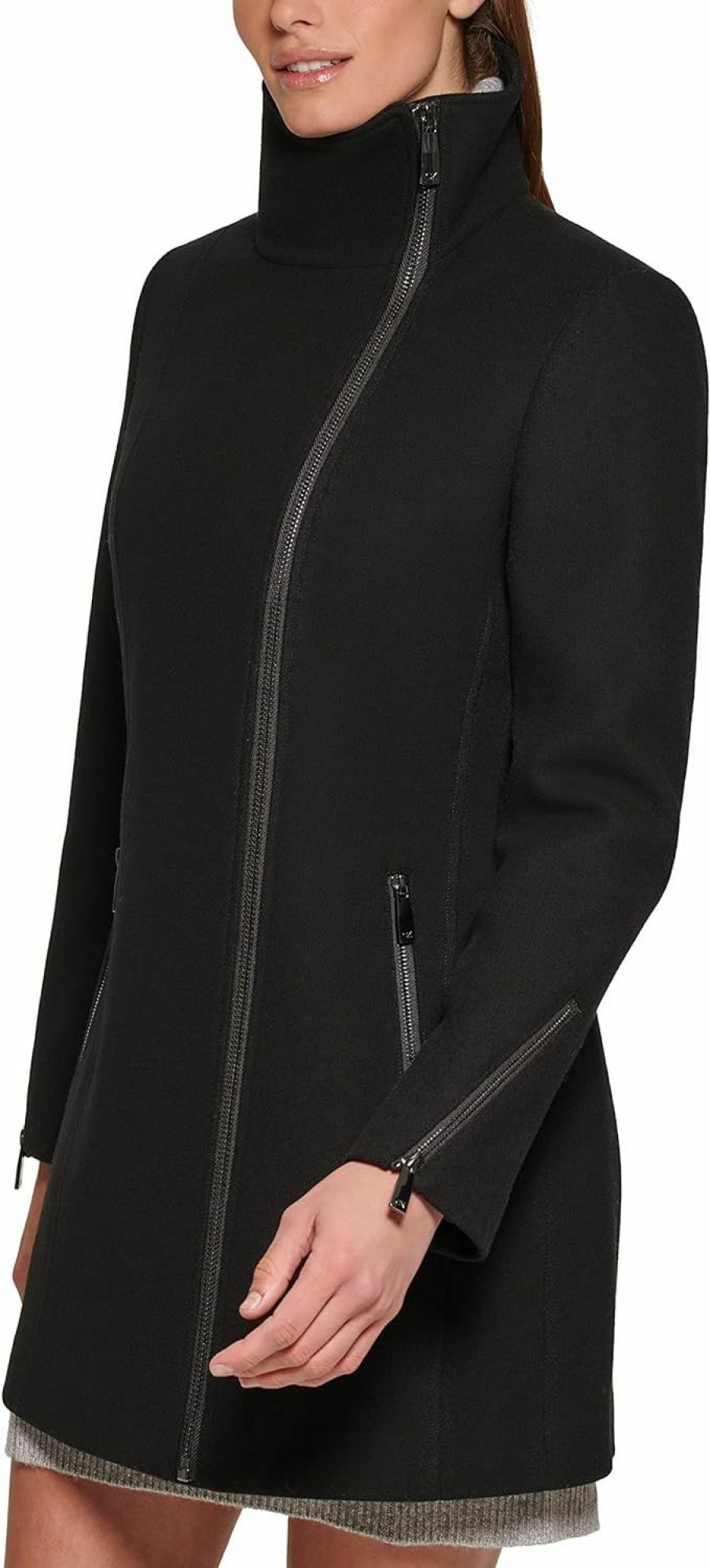 Calvin Klein Calvin Klein Women'S Asymmetrical Wool Jacket | Coats, Jackets & Vests