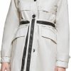 Karl Lagerfeld Paris Karl Lagerfeld Paris Women'S Button Up Belted Trench | Coats, Jackets & Vests