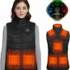 KOVNLO Womens Heated Vest, 4 In 1 Smart Controller, Lights-Out Design, Lightweight Heating Vest (Battery Pack Not Included) | Coats, Jackets & Vests