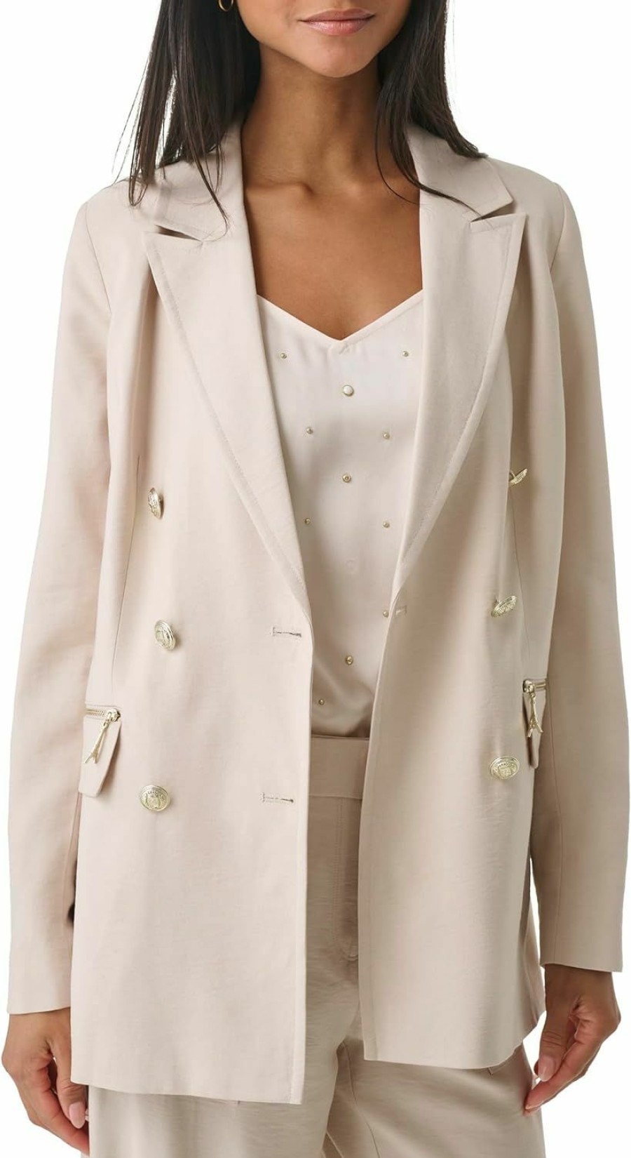 Karl Lagerfeld Paris Karl Lagerfeld Paris Women'S Long Sleeve Fashion Blazer | Coats, Jackets & Vests