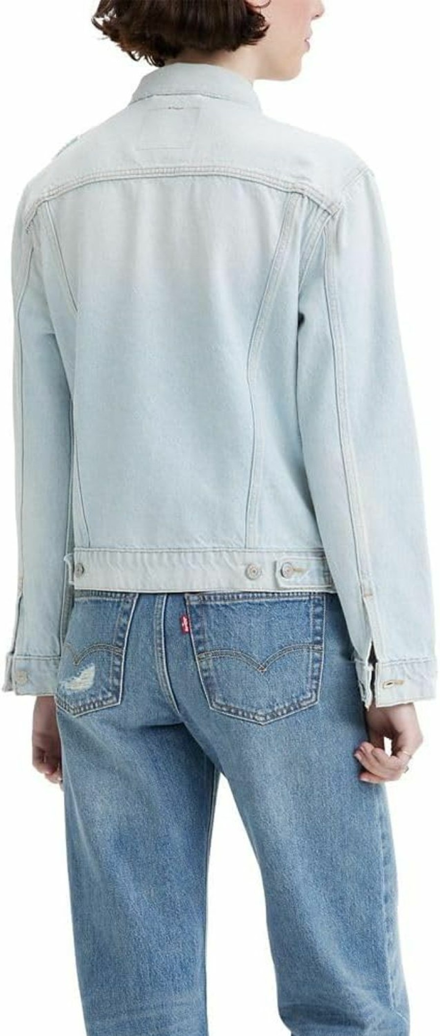 Levi's Levi'S Women'S Ex-Boyfriend Trucker Jacket (Also Available In Plus) | Coats, Jackets & Vests