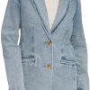 Levi's Levi'S Women'S Denim Single Breasted Blazer | Coats, Jackets & Vests