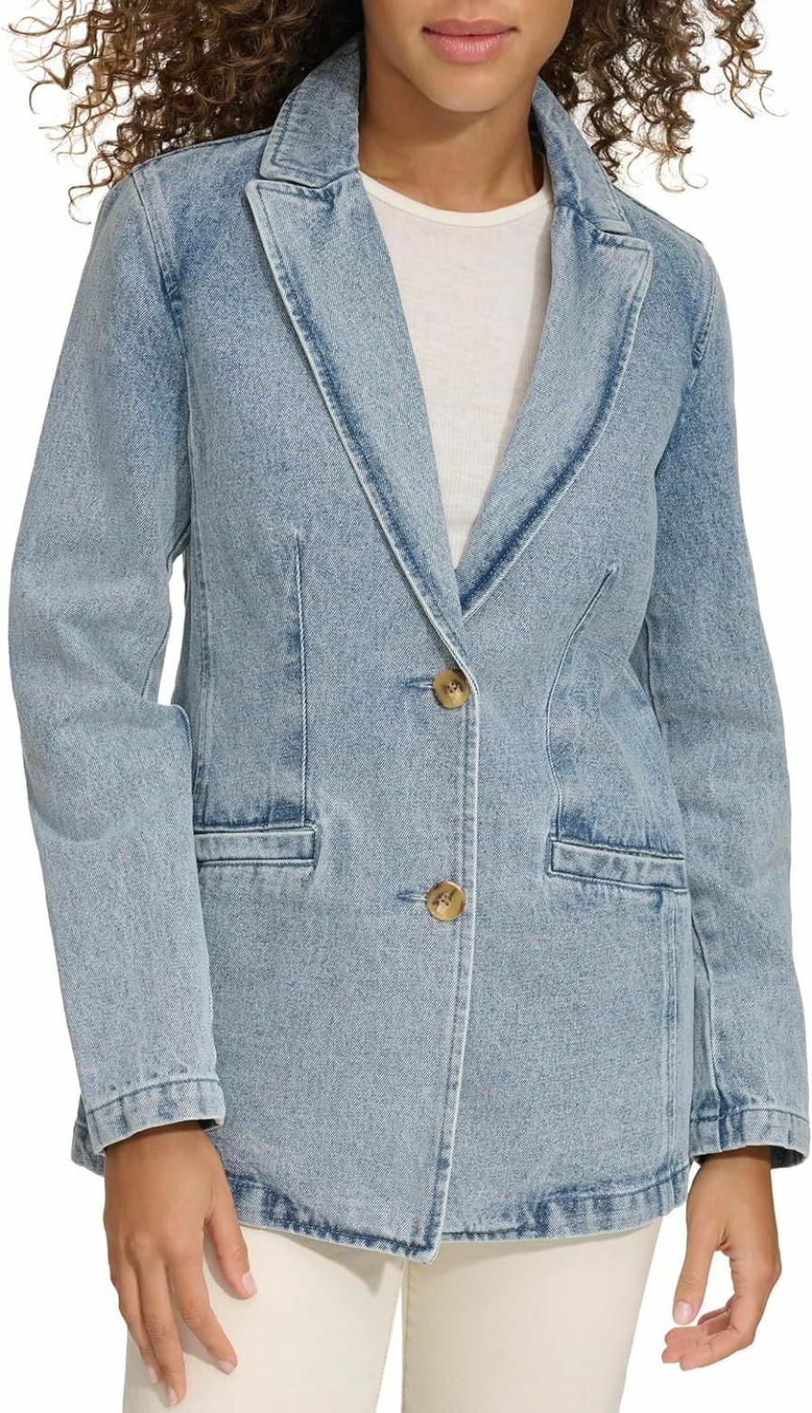 Levi's Levi'S Women'S Denim Single Breasted Blazer | Coats, Jackets & Vests