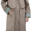 Fleet Street Ltd. Fleet Street Ltd. Women'S Placket Snap Front Long Raincoat | Coats, Jackets & Vests