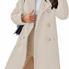 CHARTOU Chartou Women'S Winter Jacket Double-Breasted Wool Blend Warm Long Trench Coat | Coats, Jackets & Vests