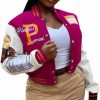 NIFTRIRY Niftriry Varsity Jacket For Woman Letterman Jacket Bomber Leather Jacket Women Green Jacket Women Cute Outfits For Women | Coats, Jackets & Vests