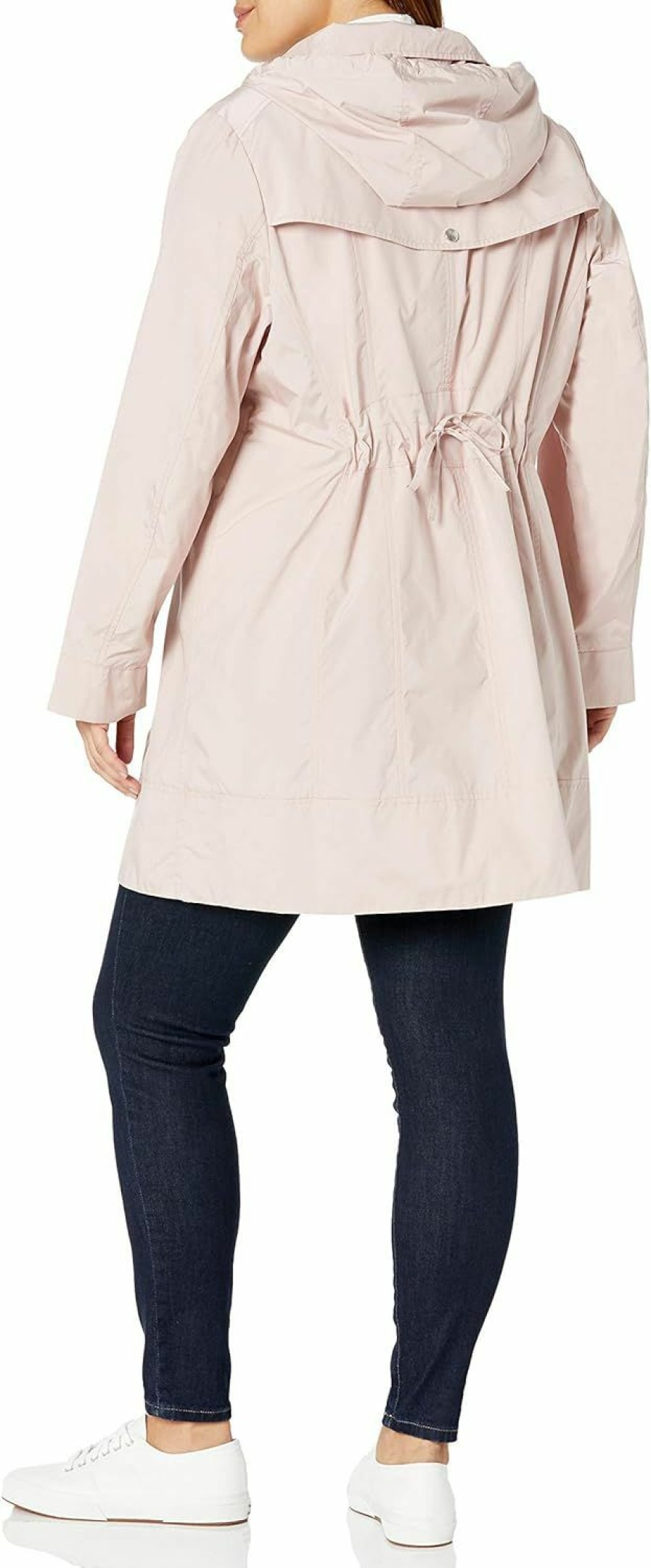 Cole Haan Cole Haan Women'S Packable Hooded Rain Jacket With Bow | Coats, Jackets & Vests