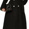 Adam Lippes Collective Rtr Design Collective Black Wool Coat | Coats, Jackets & Vests