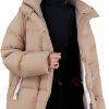 iDomosee Women'S Thickened Down Jacket - Winter Hooded Short Puffy Packable Jacket, Warm Puffer Down Coat For Christmas Gift | Coats, Jackets & Vests