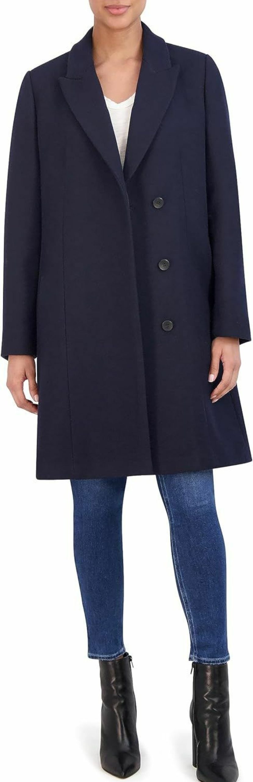 Cole Haan Cole Haan Women'S Asymmetrical Lapel Coat | Coats, Jackets & Vests