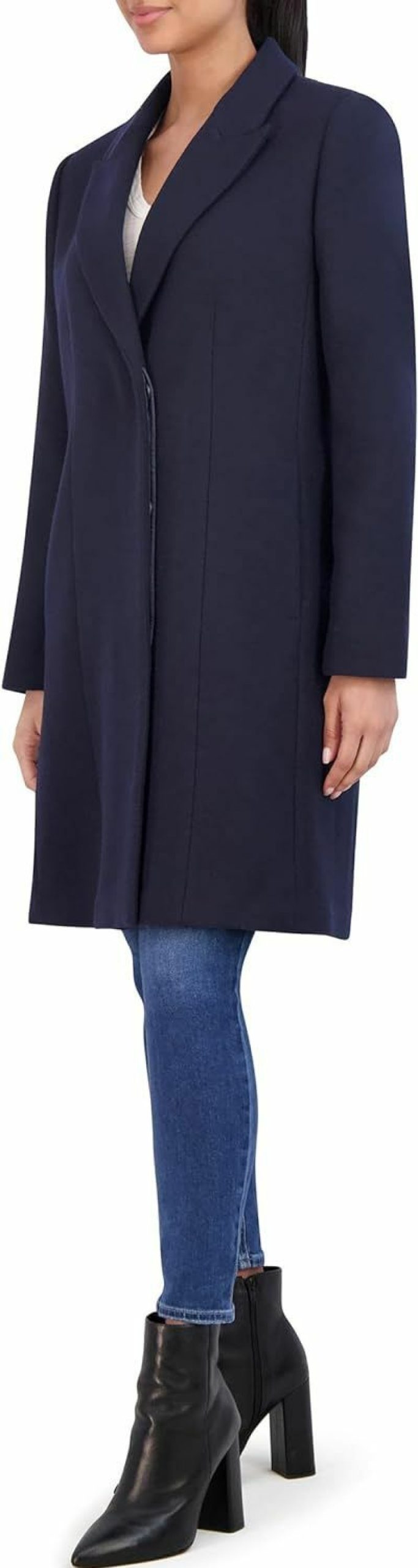 Cole Haan Cole Haan Women'S Asymmetrical Lapel Coat | Coats, Jackets & Vests