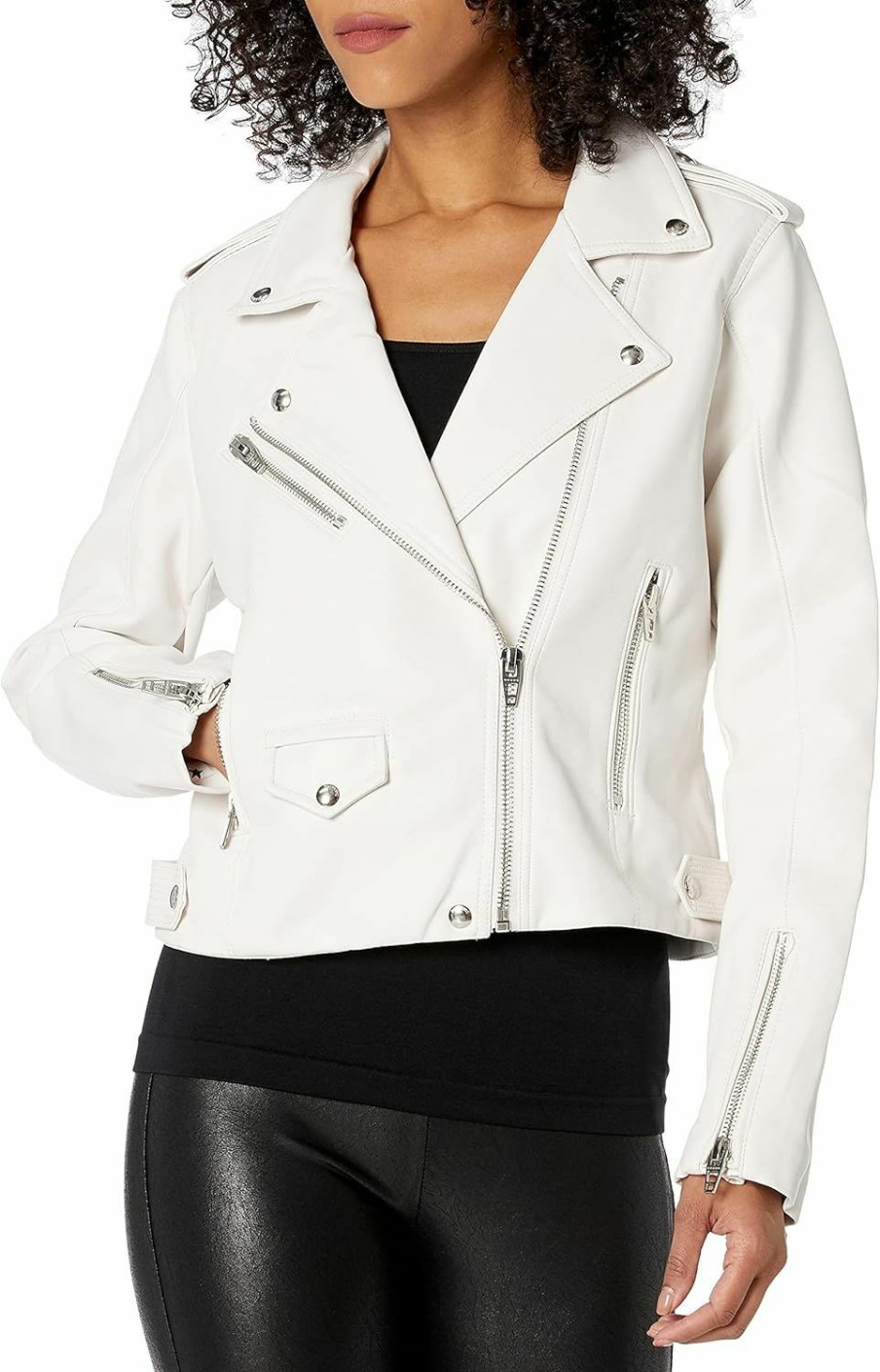 [BLANKNYC] [Blanknyc] Womens Luxury Clothing Vegan Leather Moto Jacket, Comfortable & Casual Coat | Coats, Jackets & Vests