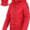 Xsylxgc Women'S Lightweight Puffer Jacket Quilted Winter Coats With Detachable Hood | Coats, Jackets & Vests