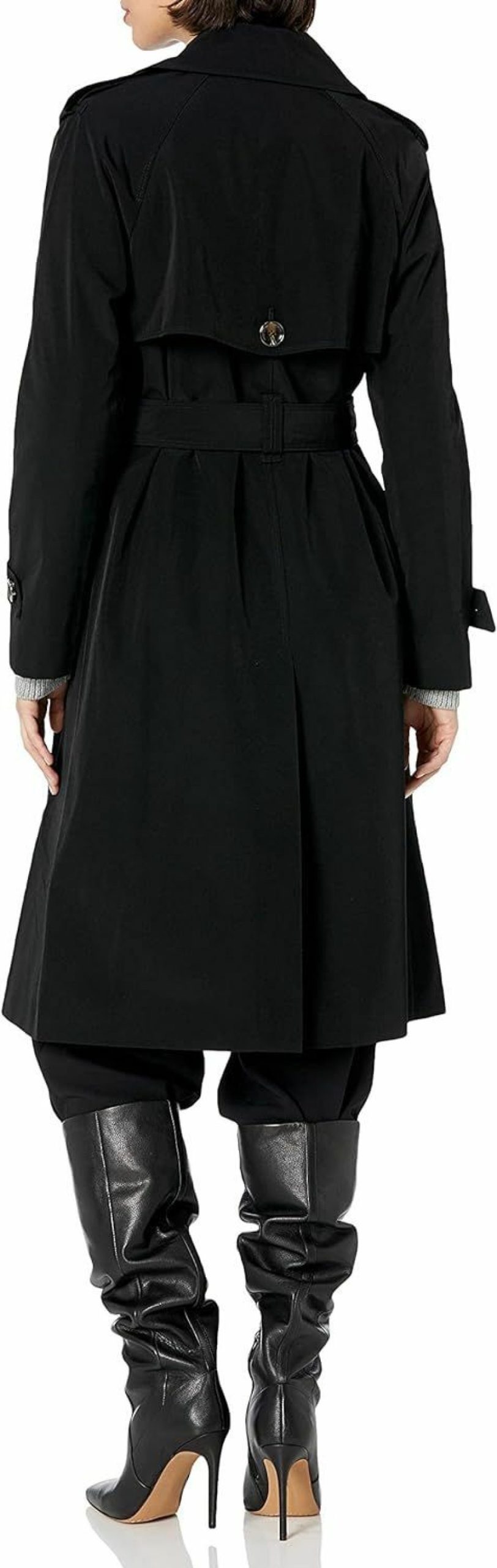 LONDON FOG London Fog Women'S 3/4 Length Double-Breasted Trench Coat With Belt | Coats, Jackets & Vests