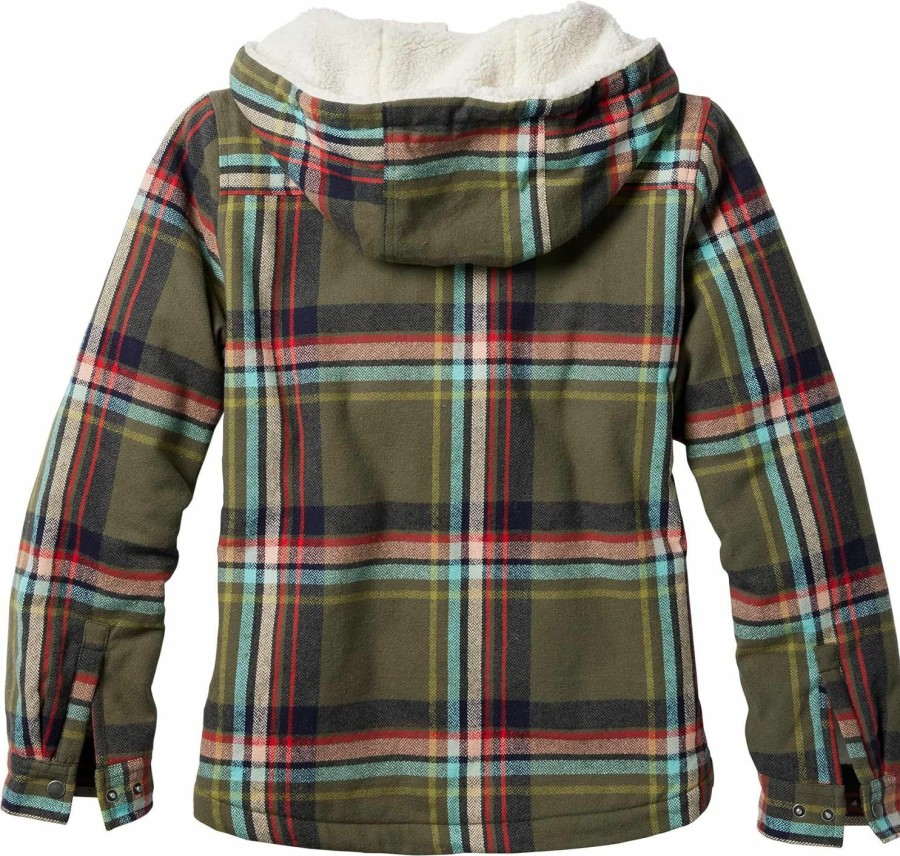 Legendary Whitetails Legendary Whitetails Women'S Woodland Berber Lined Hooded Shirt Jacket | Coats, Jackets & Vests