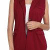 Xeoxarel Xeoxarel Women'S Sleeveless Blazer Vest With Pockets (S - Xxl) | Coats, Jackets & Vests