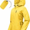 33,000ft 33,000Ft Packable Rain Jacket Women Lightweight Waterproof Raincoat With Hood Cycling Bike Jacket Windbreaker | Coats, Jackets & Vests