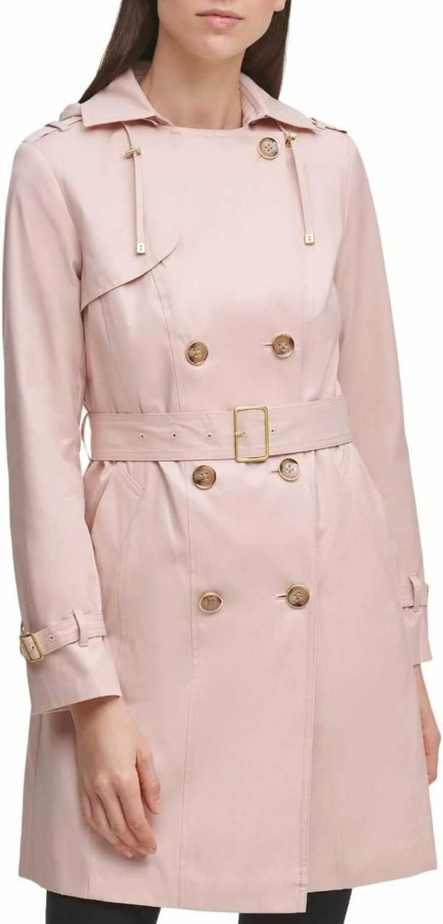 Cole Haan Cole Haan Women'S Double Breasted Trench Coat | Coats, Jackets & Vests